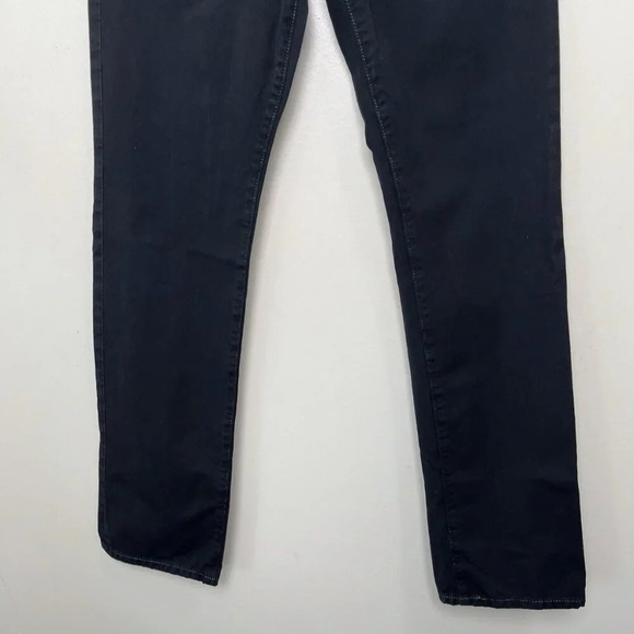 ADRIANO GOLDSCHMIED AG Mens 29R The Graduate Tailored Fit Stretch Jeans In Black - Picture 7 of 14